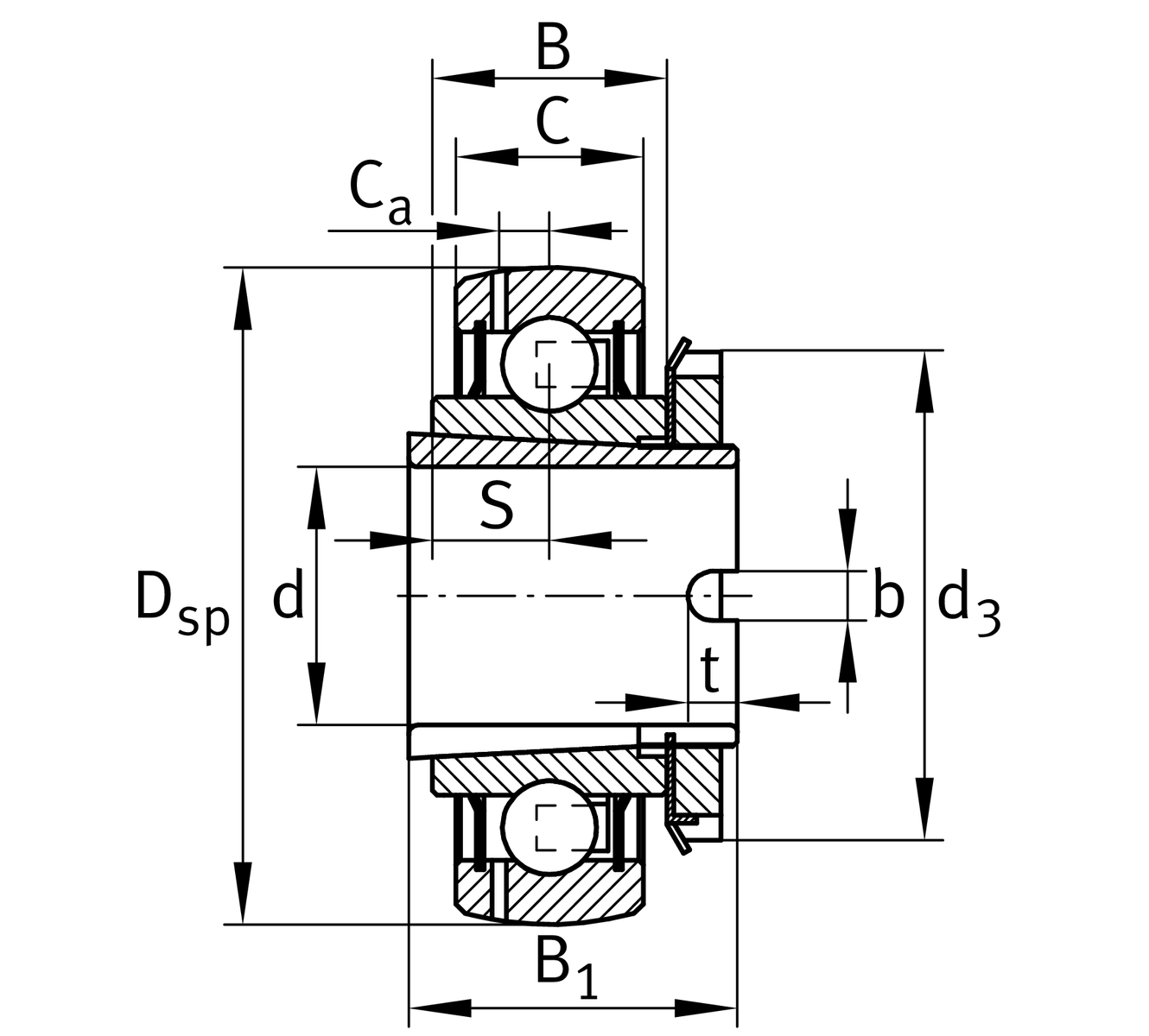 GSH35-XL-2RSR-B