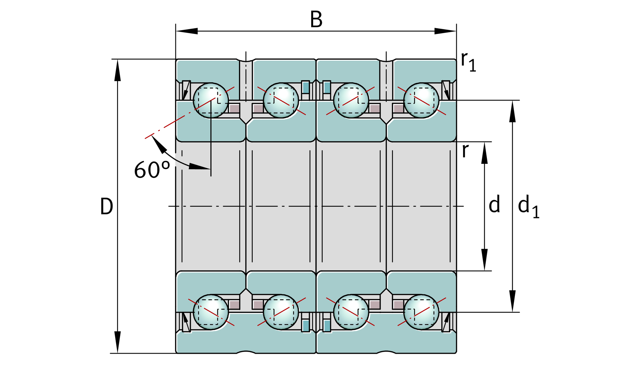 ZKLN3572-2RS-2AP-XL
