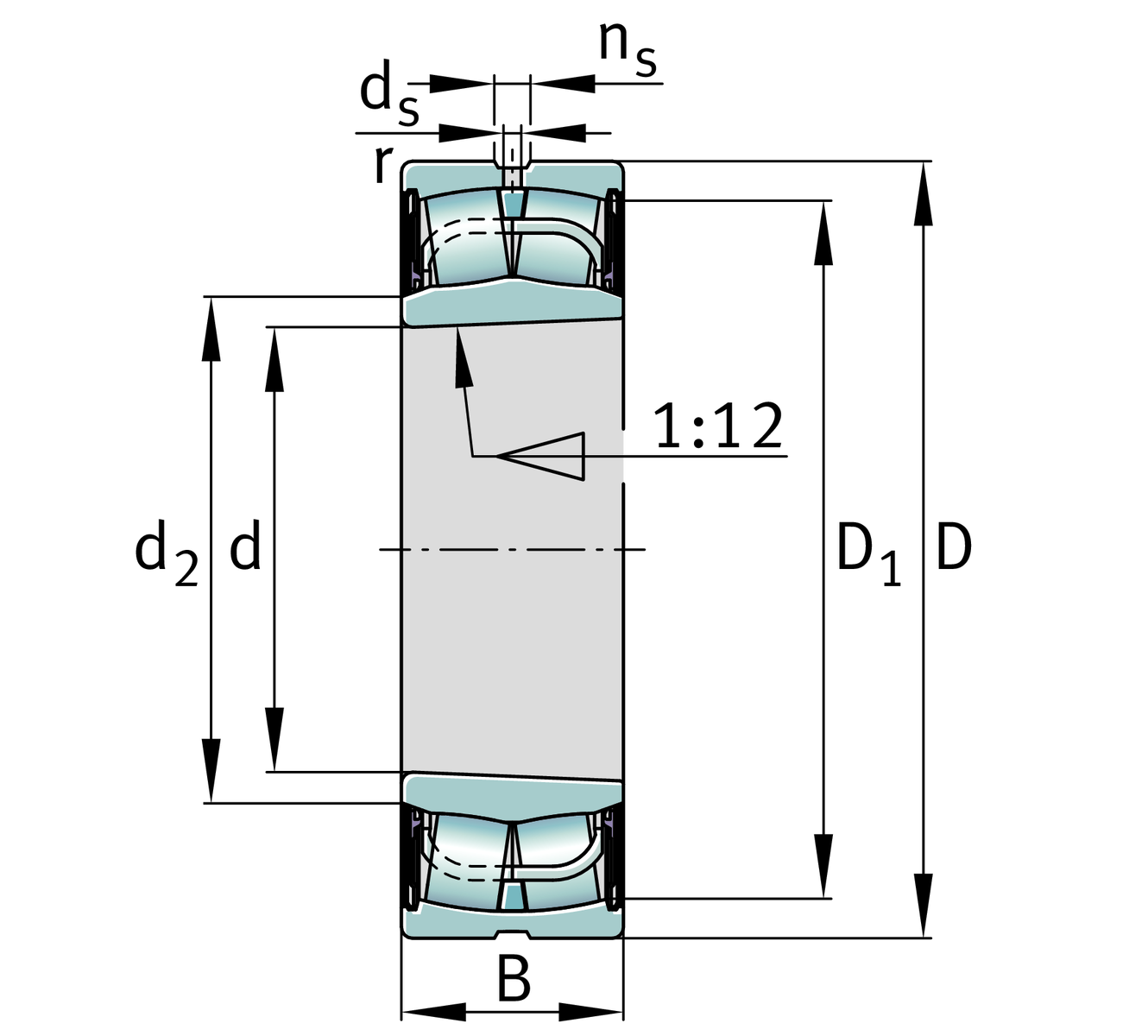 WS22215-E1-XL-K-2RSR