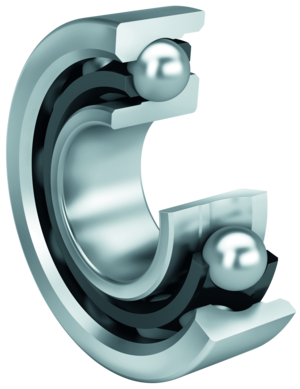 Радиально-упорный шарикоподшипник 7302-B-XL-TVP-UA