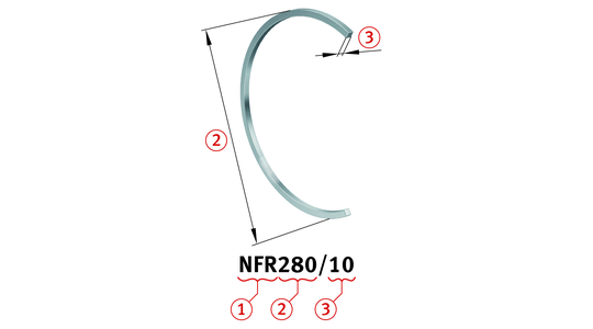 Кольцо корпуса NFR400/4