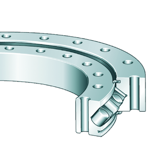 Опорно-поворотное устройство, подшипник с перекрестными роликами, без зубчатого венца XSU140644