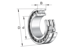 Цилиндрический роликоподшипник NN3092-AS-K-M-SP