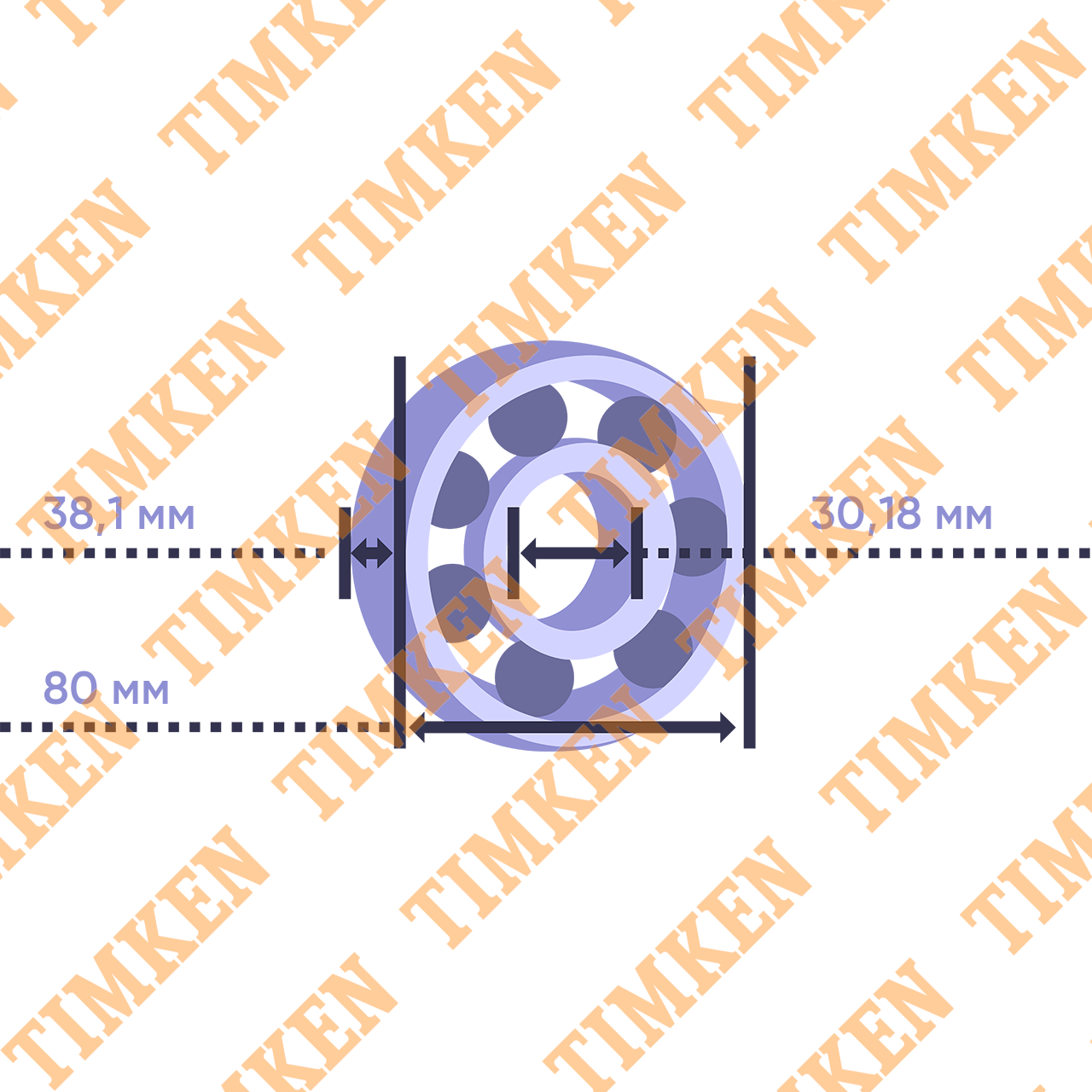 Корпусной подшипник RA 108 RRB