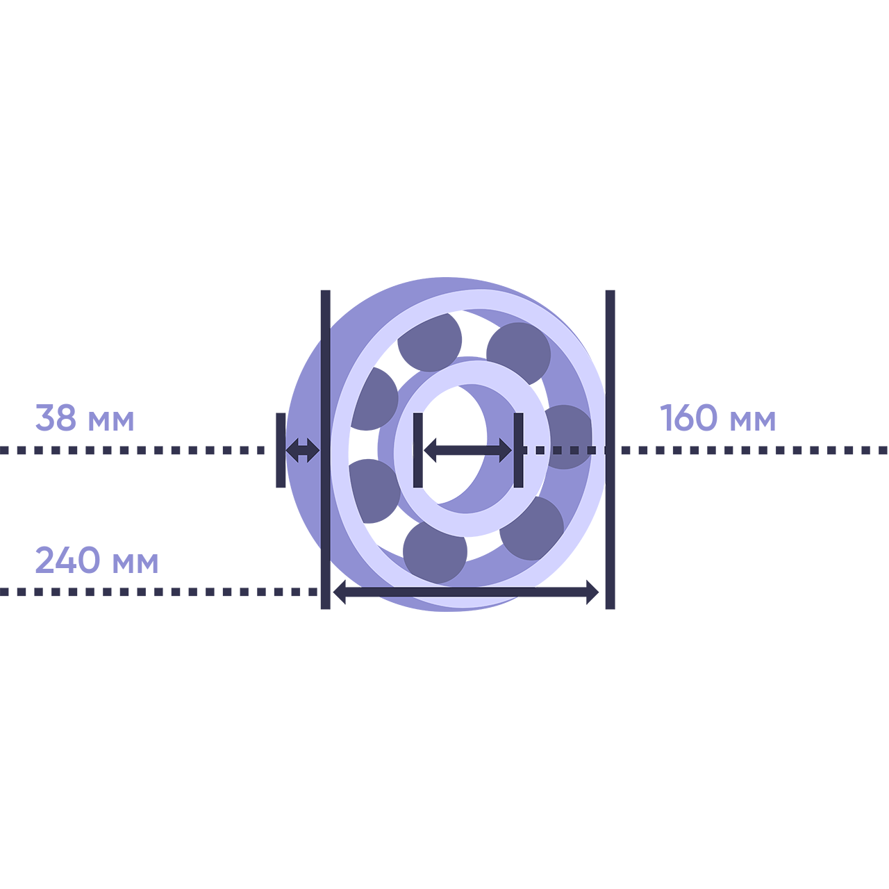 Подшипник 6032 M SKF