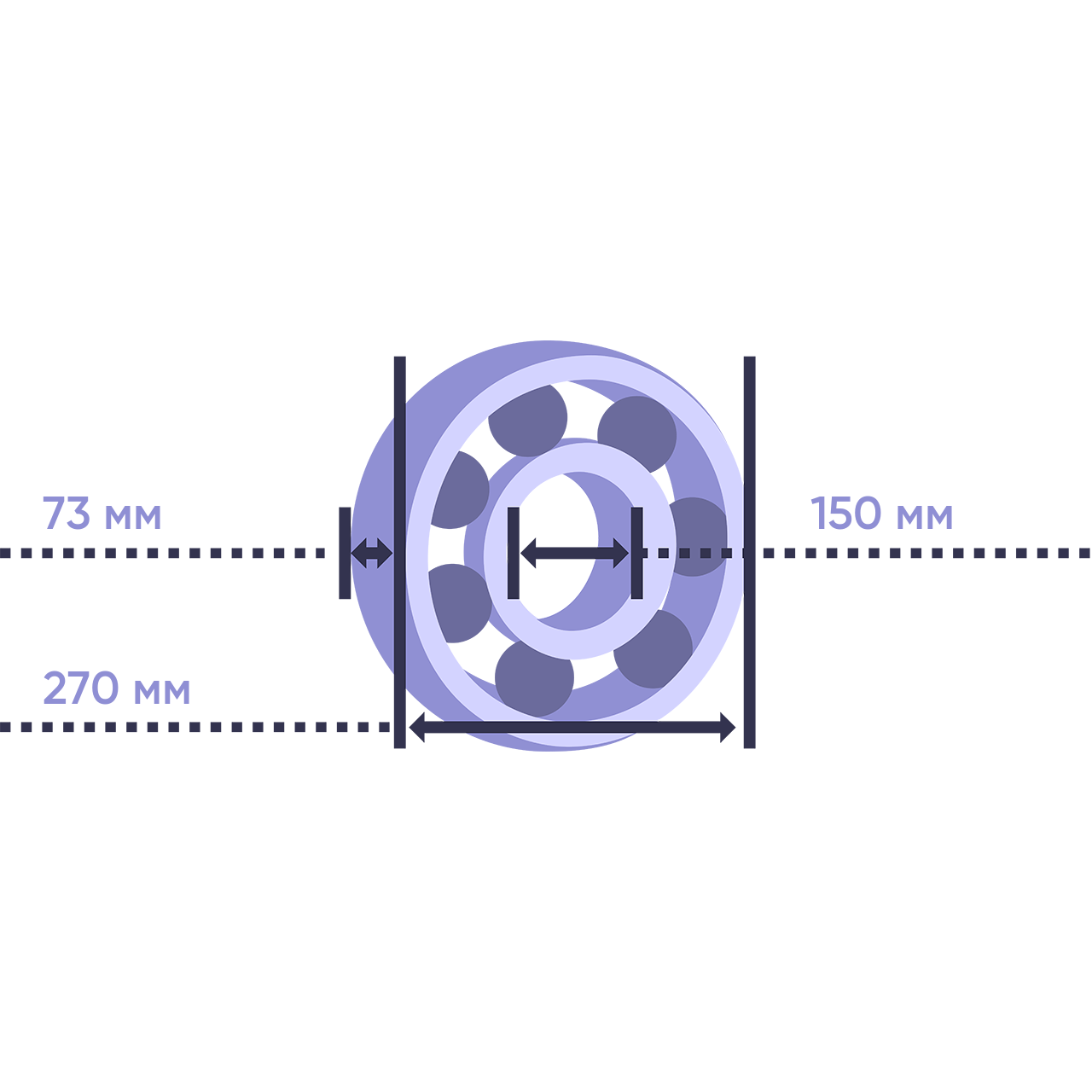 Подшипник NU2230-M ISB