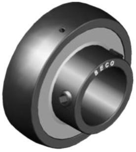 Высокотемпературный корпусной подшипник UC 208 BHTS ZZ 320°