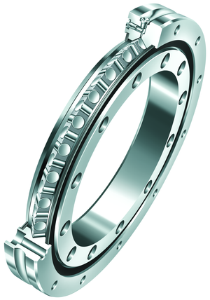 Опорно-поворотное устройство, подшипник с перекрестными роликами, без зубчатого венца XSU080218